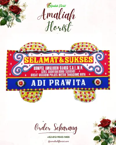 Karangan Bunga Ucapan Selamat lebakgedong